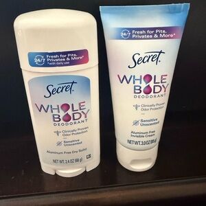 Whole Body Deodorant Set - White and Blue
